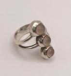 Vintage zilveren ring met drie amethisten zilver maat 17, Sieraden, Tassen en Uiterlijk, Ringen, Ophalen of Verzenden, Zo goed als nieuw
