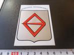 stickers Gemeente Wissenkerke  wapen, Verzamelen, Ophalen, Zo goed als nieuw, Overige typen