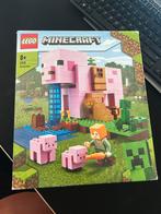 LEGO Minecraft The Pig House 21170, Ophalen of Verzenden, Nieuw, Complete set, Lego