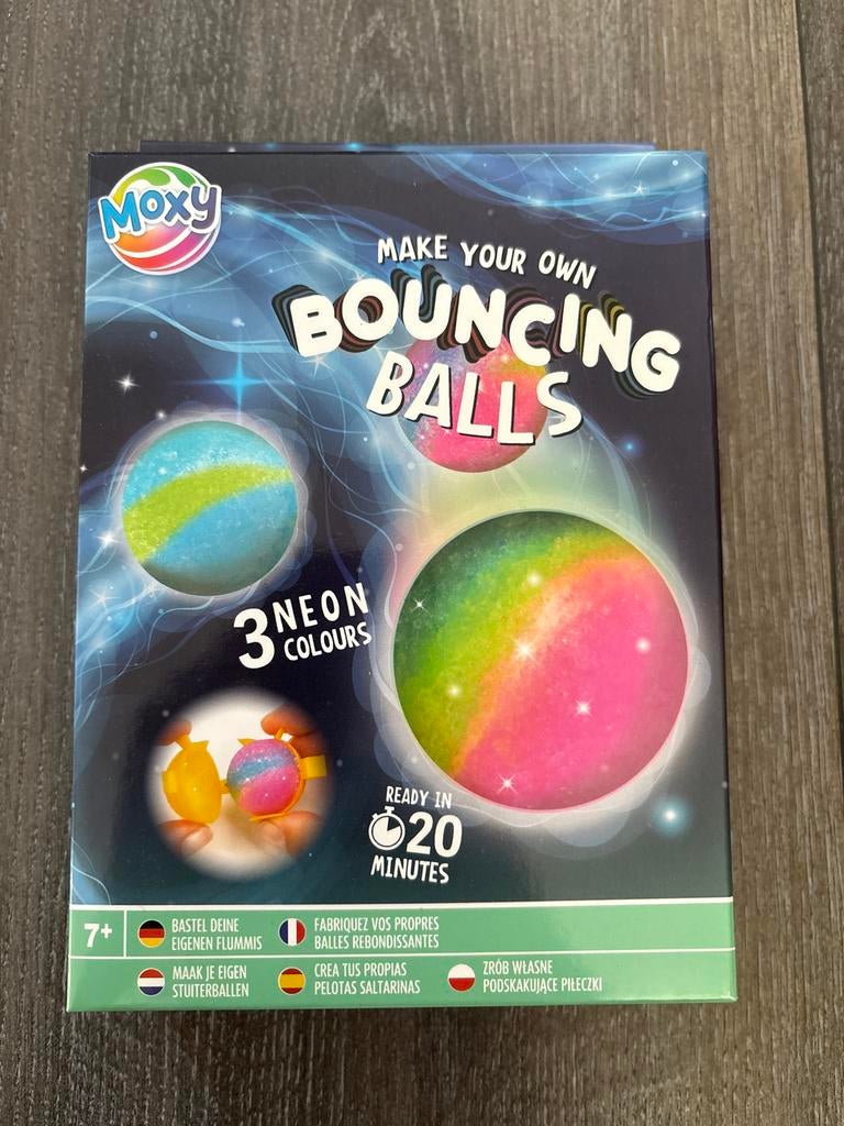 Nieuwe Moxy Bouncing Balls - Maak je eigen stuiterballen!, Ophalen of Verzenden, Nieuw, Knutselen