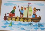 voor het kind - beren op boot - 1972, Verzenden, 1960 tot 1980, Ongelopen, Overige thema's