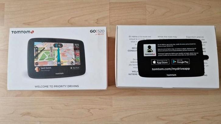 TomTom Go 520 Navigatiesysteem - Perfect voor Onderweg!, Auto diversen, Autonavigatie, Zo goed als nieuw, Ophalen