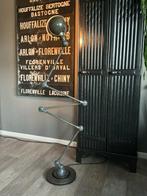 Jieldé lamp, 5 armen, industrieel, vloerlamp, staande lamp., Antiek en Kunst, Ophalen