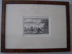 gravure Hilversum in 't Gooy, 1609, door Rademaker ingelijst, Ophalen of Verzenden