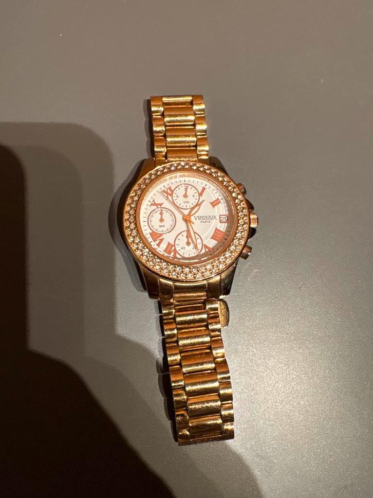 Vendoux Paris dameshorloge, tijd, klok, dames, vrouwen, Sieraden, Tassen en Uiterlijk, Zonnebrillen en Brillen | Dames, Zo goed als nieuw