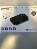 Ewent USB 3.1 naar IDE/SATA Converter met Backup Button, Ophalen of Verzenden, Nieuw