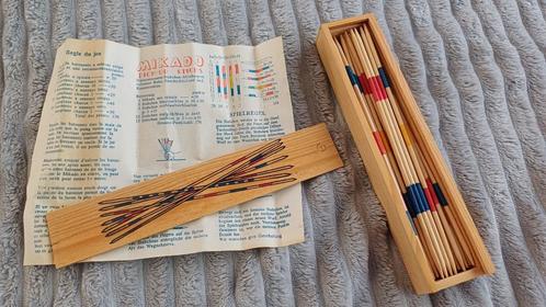 Mikado, Hobby en Vrije tijd, Gezelschapsspellen | Bordspellen, Zo goed als nieuw, Ophalen of Verzenden