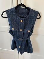 Gilet zara, Ophalen of Verzenden, Zo goed als nieuw, Maat 42/44 (L), Blauw
