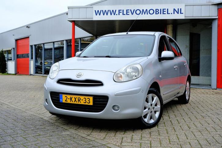 Nissan Micra 1.2 DIG-S Connect Edition Navi|ParkAssist|Airco, Auto's, Nissan, Bedrijf, Te koop, Micra, ABS, Airbags, Airconditioning