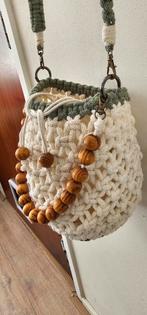 Mooi tasje, boho, macrame,  Festival, Ophalen of Verzenden, Zo goed als nieuw
