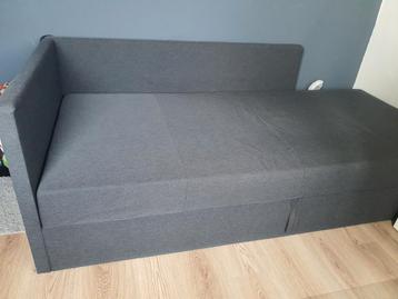 Bank bed Öterën van de ikea met opbergruimte 