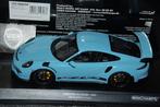 SUPER SALE !! PORSCHE 911 GT3 RS 2015 blue Minichamps WRH, Hobby en Vrije tijd, Modelauto's | 1:18, Verzenden, Zo goed als nieuw