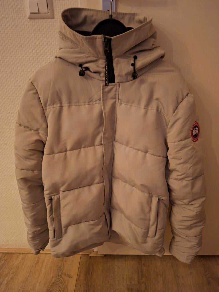 Canada Goose gewatteerde jas - Maat M, Maat 48/50 (M), Beige, Canada Goose, Ophalen of Verzenden