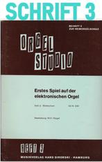 Blmz4 bladmuziek orgel studio schrift 3 iets moeilijker, Orgel, Gebruikt, Klassiek, Ophalen of Verzenden