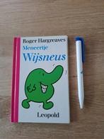 MENEERTJE WIJSNEUS. ROGER HARGREAVES,, Boeken, Gelezen, Fictie algemeen, Jongen of Meisje, Roger Hargreaves