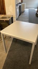 Tafel 80x80 cm., Ophalen, Gebruikt, Metaal of Aluminium, Vierkant