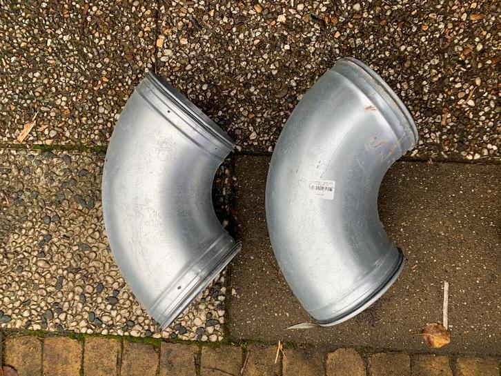 Diverse hulpstukken voor Spirobuis, Doe-het-zelf en Verbouw, Ventilatie en Afzuiging, Zo goed als nieuw, Afzuiger, Ophalen of Verzenden