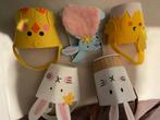 Paasmandjes set - Kuikens en Konijnen, Ophalen, Zo goed als nieuw, 104 of kleiner, Jongen of Meisje