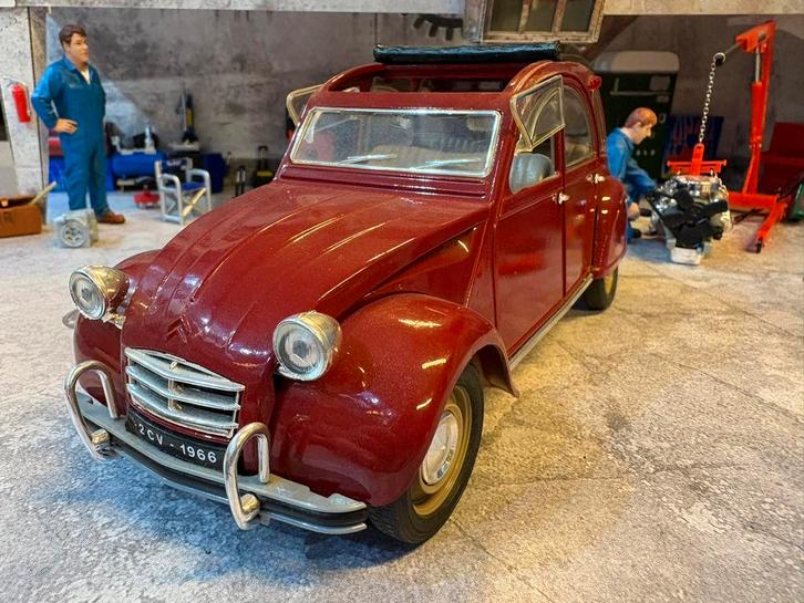 1:18 Solido Citroen 2CV zonder doos, Hobby en Vrije tijd, Modelauto's | 1:18, Gebruikt, Auto, Solido, Ophalen of Verzenden