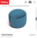 Nieuwe Fatboy poef! Kaartje zit er nog aan!, Huis en Inrichting, Zitzakken, Nieuw, Zitzak, Blauw, Ophalen