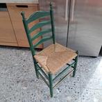 3 Ouderwetse Knopstoelen met Riet, Ophalen