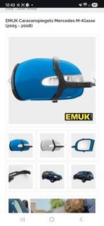 Emuk Opzetspiegels Mercedes ML W164, Auto-onderdelen, Spiegels, Ophalen of Verzenden, Gebruikt, Mercedes-Benz
