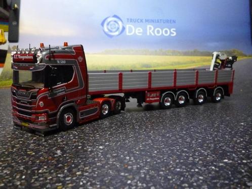 Tekno Scania R 580 A.E. Hoogendoorn met certificaat, Hobby en Vrije tijd, Modelauto's | 1:50, Nieuw, Bus of Vrachtwagen, Tekno