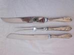 Gero 90 Verzilverd Voorsnijcouvert en broodmes., Antiek en Kunst, Antiek | Goud en Zilver, Ophalen of Verzenden