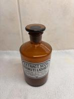 Antieke Glazen Apothekers Pot (5), Antiek en Kunst, Curiosa en Brocante, Ophalen of Verzenden