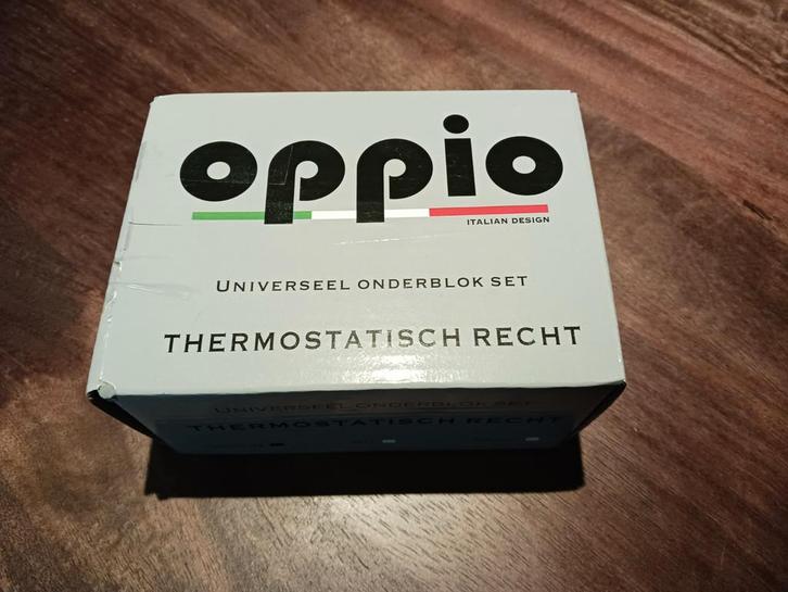 Oppio Universeel Onderblok Set - Nieuw in doos, Doe-het-zelf en Verbouw, Thermostaten, Nieuw, Slimme thermostaat, Ophalen of Verzenden