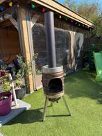 Heineken biervat tuinhaard, Ophalen, Gebruikt