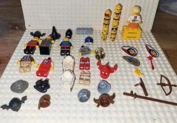 Lego Castle Ridders Inians minifiguur onderdelen beschikbaar voor biedingen