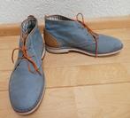 U.S. POLO ASSN. enkel boots 42 heren lichtblauw bruin leer, Boots, Zo goed als nieuw, US Polo Assn., Verzenden