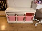 IKEA TROFAST Opbergcombinatie Roze/Wit, Kinderen en Baby's, Kinderkamer | Commodes en Kasten, Gebruikt, Kast, 75 tot 100 cm, Minder dan 50 cm