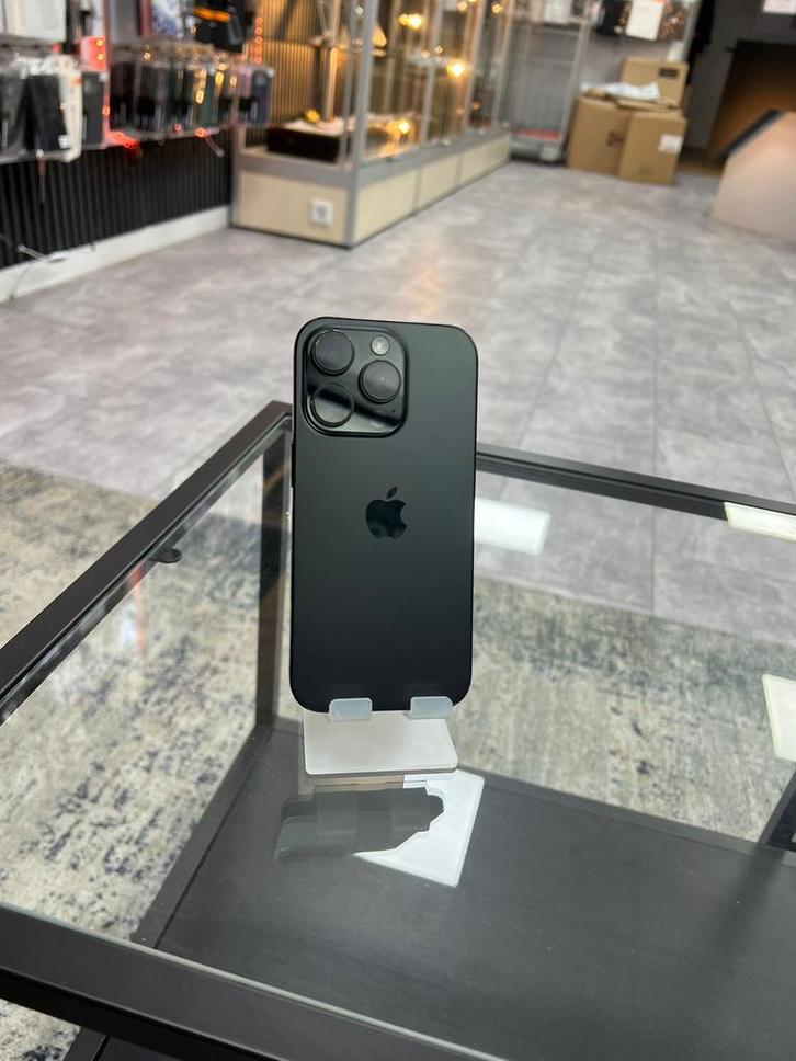 iPhone 16 Pro 128GB! Krasvrij! Accu 100%! Apple garantie!, Telecommunicatie, Mobiele telefoons | Batterijen en Accu's, Zo goed als nieuw