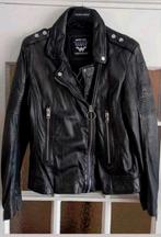 Apart zacht leren jasje zwart XxL met leuke details, Zwart, Maat 42/44 (L), Nieuw, Ophalen of Verzenden