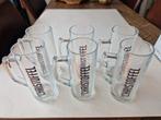 6 st Christoffel Borgonovo glazen bierpullen., Verzamelen, Ophalen of Verzenden, Nieuw, Pul(len), Overige merken