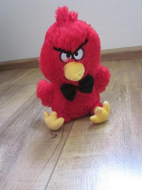 Chris Toys rode zachte pluche Angry Birds knuffel gele pootj, Kinderen en Baby's, Speelgoed | Knuffels en Pluche, Nieuw, Eend