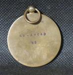 Voetbal Penning/Medaille Go Ahead 1943, Postzegels en Munten, Penningen en Medailles, Verzenden, Overige materialen, Nederland