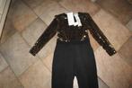 Joseph Ribkoff prachtige zwart/goude chique jumpsuit mt M, Maat 38/40 (M), Overige kleuren, ., Joseph Ribkoff