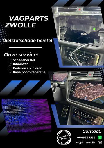 Diefstalschade herstel, inbouwen, coderen en inleren beschikbaar voor biedingen