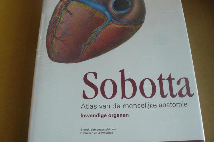 SOBOTTA / Atlas v.d. menselijke anatomie / Inwendige organen, Boeken, Studieboeken en Cursussen, Nieuw, Beta, Ophalen of Verzenden