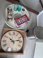 Gratis spulletjes, Huis en Inrichting, Ophalen, Gebruikt, Analoog, Wandklok