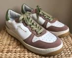 Meline! Prachtige leren sneakers als nieuw wit groen roze 41, Kleding | Dames, Schoenen, Ophalen of Verzenden, Overige kleuren