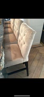 Velvet Barbrukken eric kuster eichholtz richmond, Huis en Inrichting, Barkrukken, 5 krukken of meer, Ophalen, Nieuw, Met voetsteun