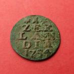 Duit Zeeland 1754 Zeelandia Luctor et Emergo Middelburg (2)., Postzegels en Munten, Munten | Nederland, Ophalen of Verzenden, Vóór koninkrijk