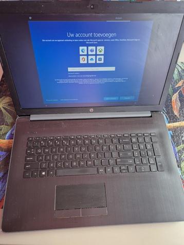 gebruikte hp laptop 17 inch met dvd speler, Computers en Software, Windows Laptops, Gebruikt, 2 tot 3 Ghz, Qwerty, Ophalen of Verzenden