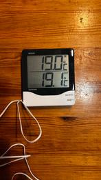 Binnen-/buitenthermometer met draad – werkt goed, Ophalen of Verzenden, Zo goed als nieuw