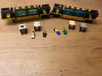 Lego 9v trein 2x wagon van de set 4559, Ophalen of Verzenden, Complete set, Lego