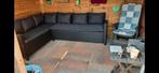 Prachtige loungeset, hoekbank van wicker + tafel, Tuin en Terras, Tuinbanken, Ophalen, Zo goed als nieuw, Wicker